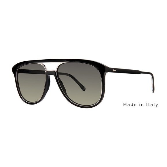 Valdo Roberto Sunglasses Black 58mm